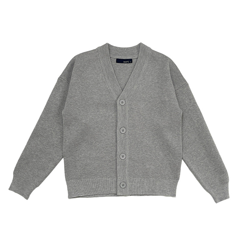 Grey cardigan outlet boys