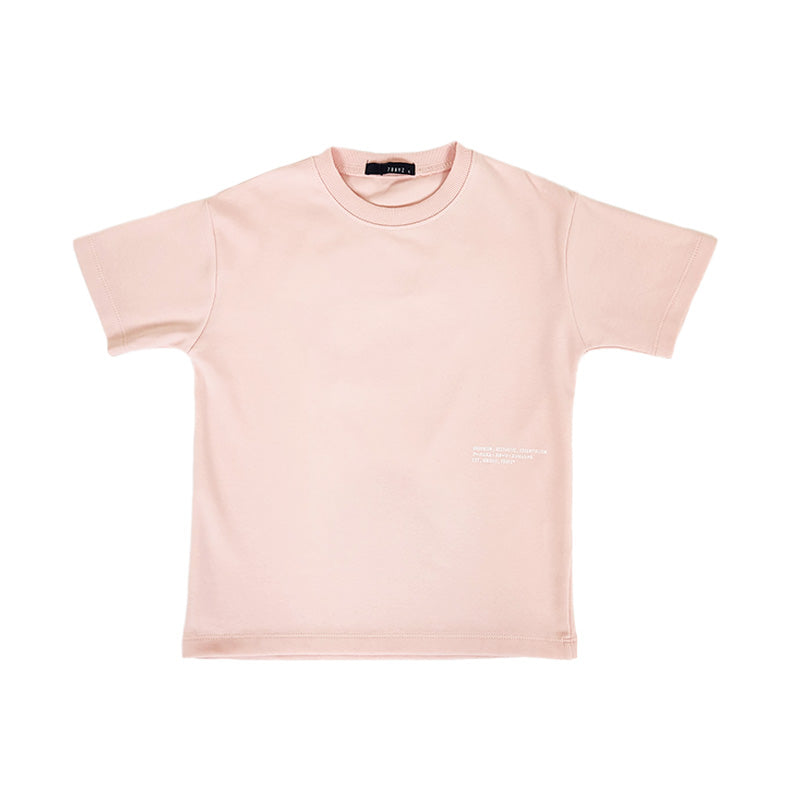 Light Baby Pink Plain Oversized T-shirt