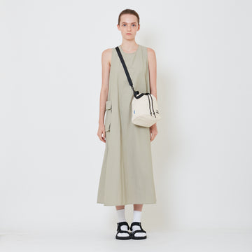 Crossbody Bucket Bag - Beige - SA2408028A