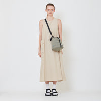 Crossbody Bucket Bag - Dusty Green - SA2408028C