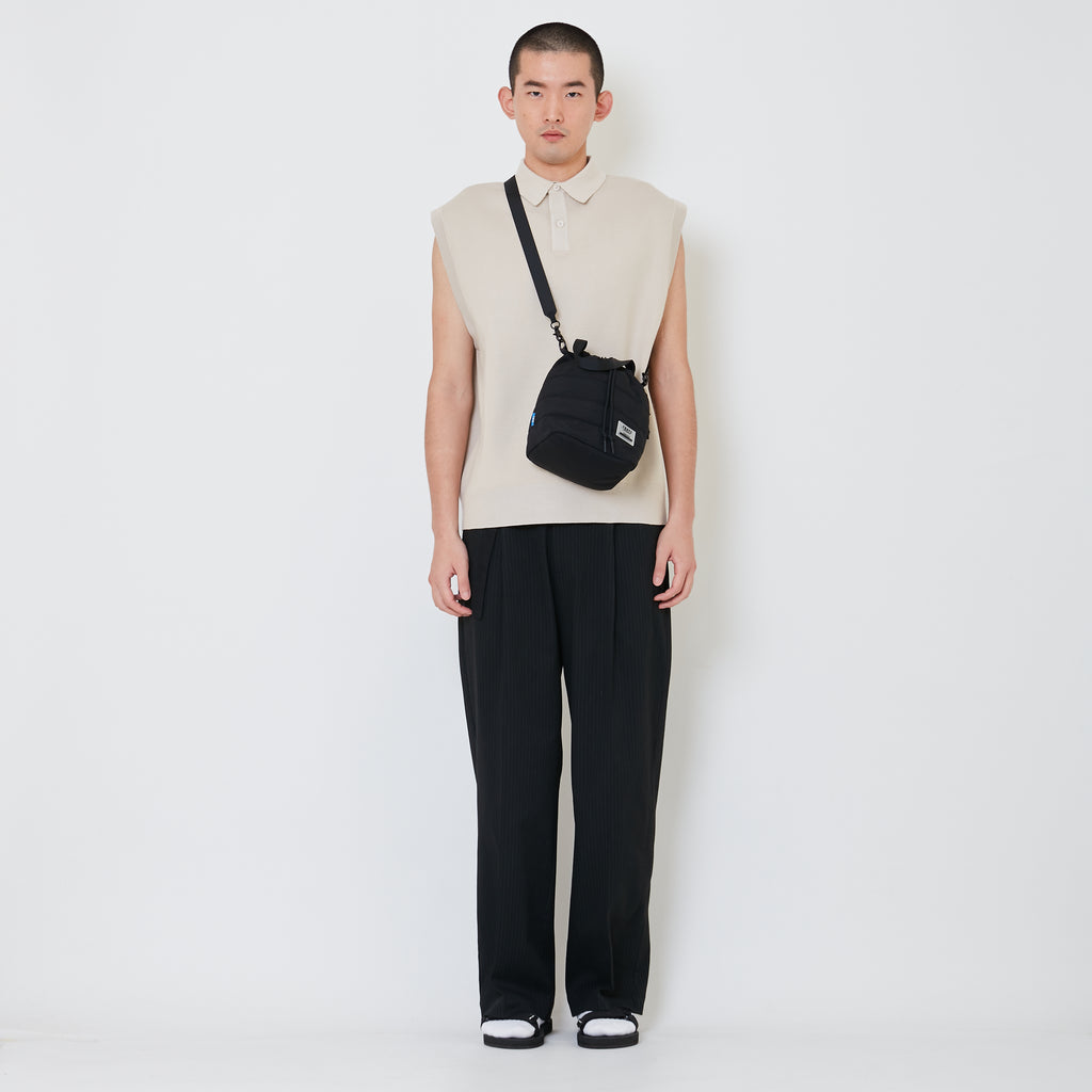 Crossbody Bucket Bag - Black - SA2408028D