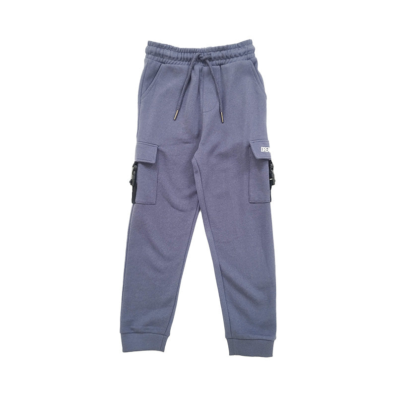 Boy Cargo Sweatpants - Blue - SB2305208A