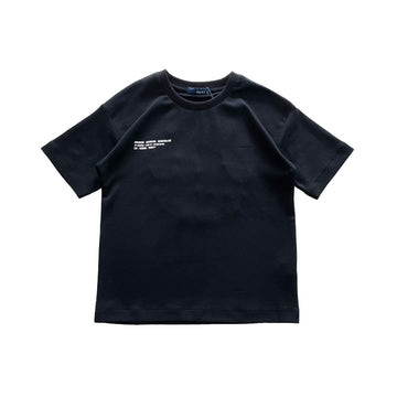 Boy Printed Oversized Tee - Black - SB2307211D