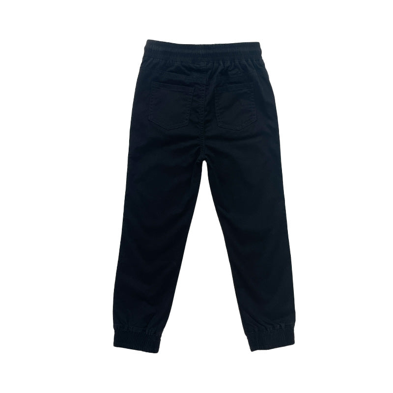 Boy Twill Joggers - Black - SB2307215B