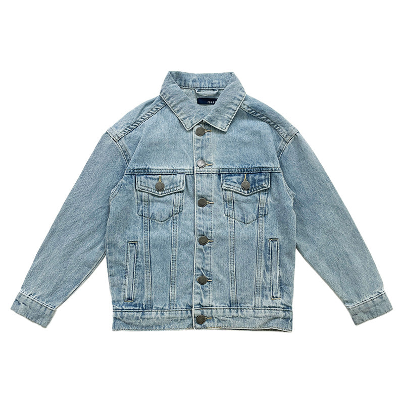 Boy Denim Jacket - Light Blue - SB2307218Z