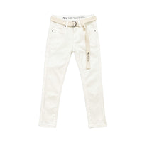 Boy Slim Fit Long Jeans - Off White - SB2310244A