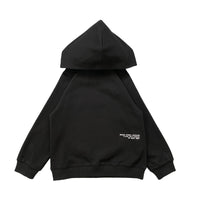 Boy Printed Oversized Hoodie - Black - SB2311267C