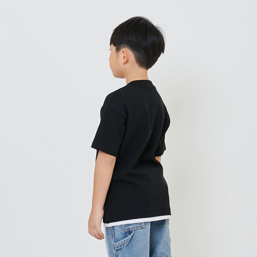 Boy Embroidery Oversized Tee - SB2402018