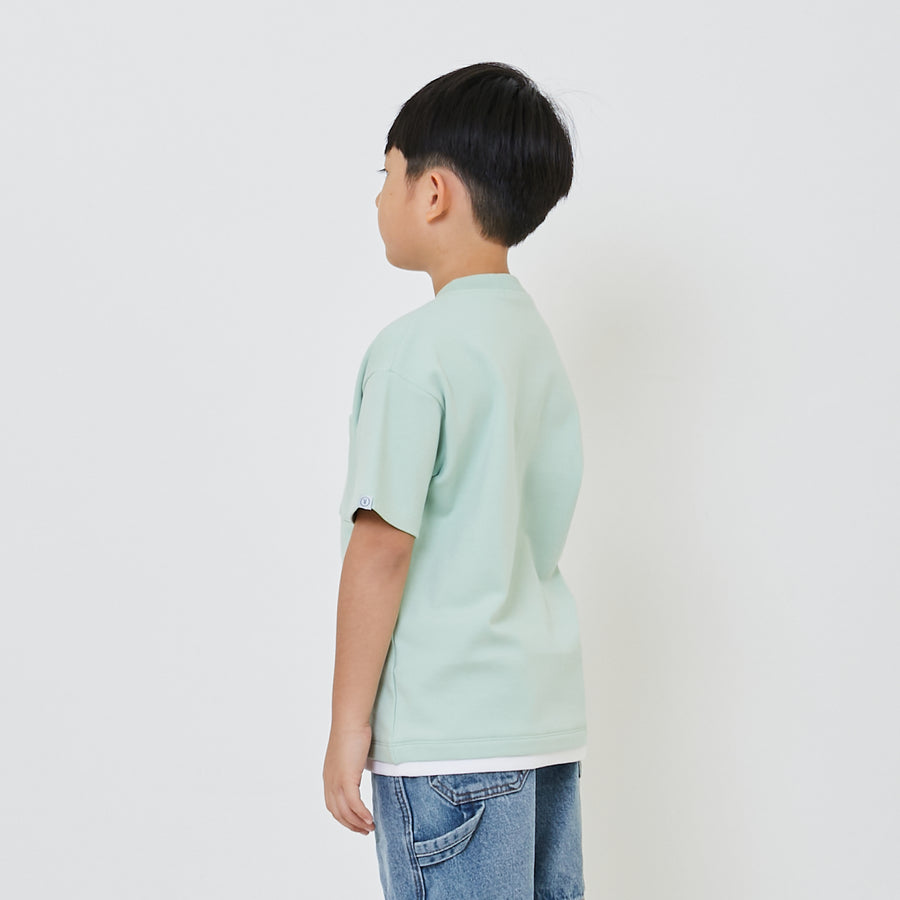 Boy Essential Oversized Pocket Tee - SB2403035