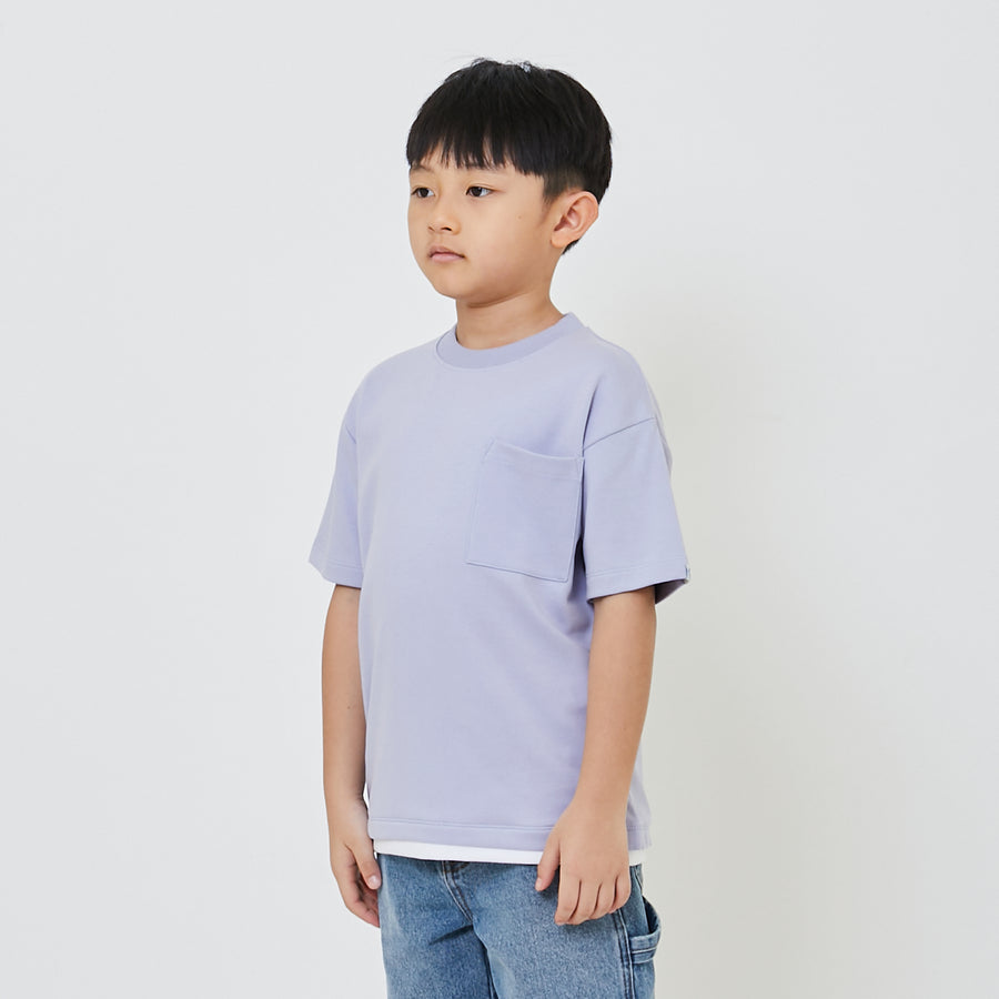 Boy Essential Oversized Pocket Tee - SB2403035