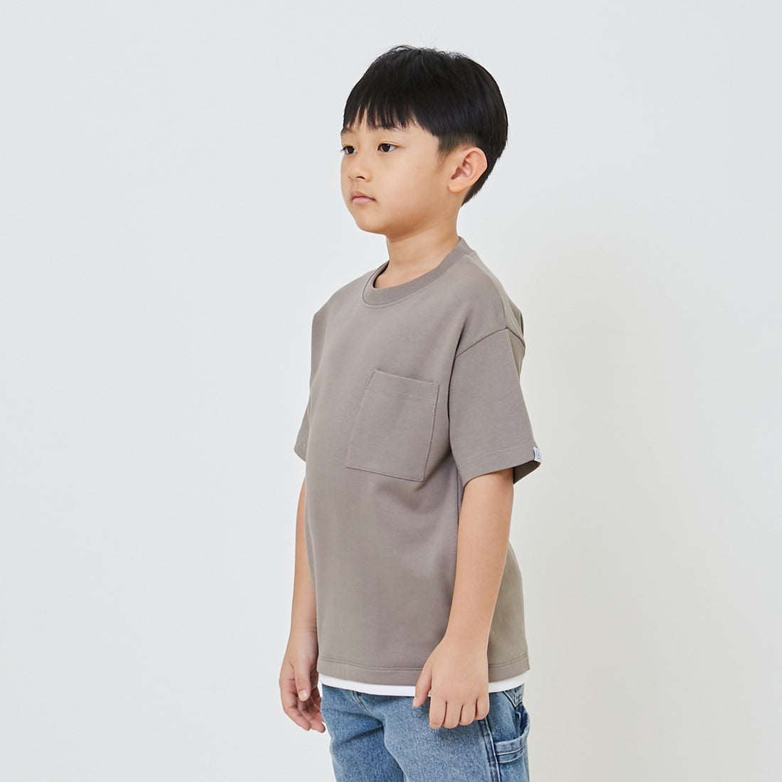 Boy Essential Oversized Pocket Tee - SB2403035