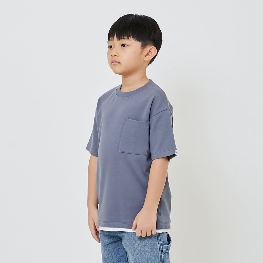 Boy Essential Oversized Pocket Tee - SB2403035