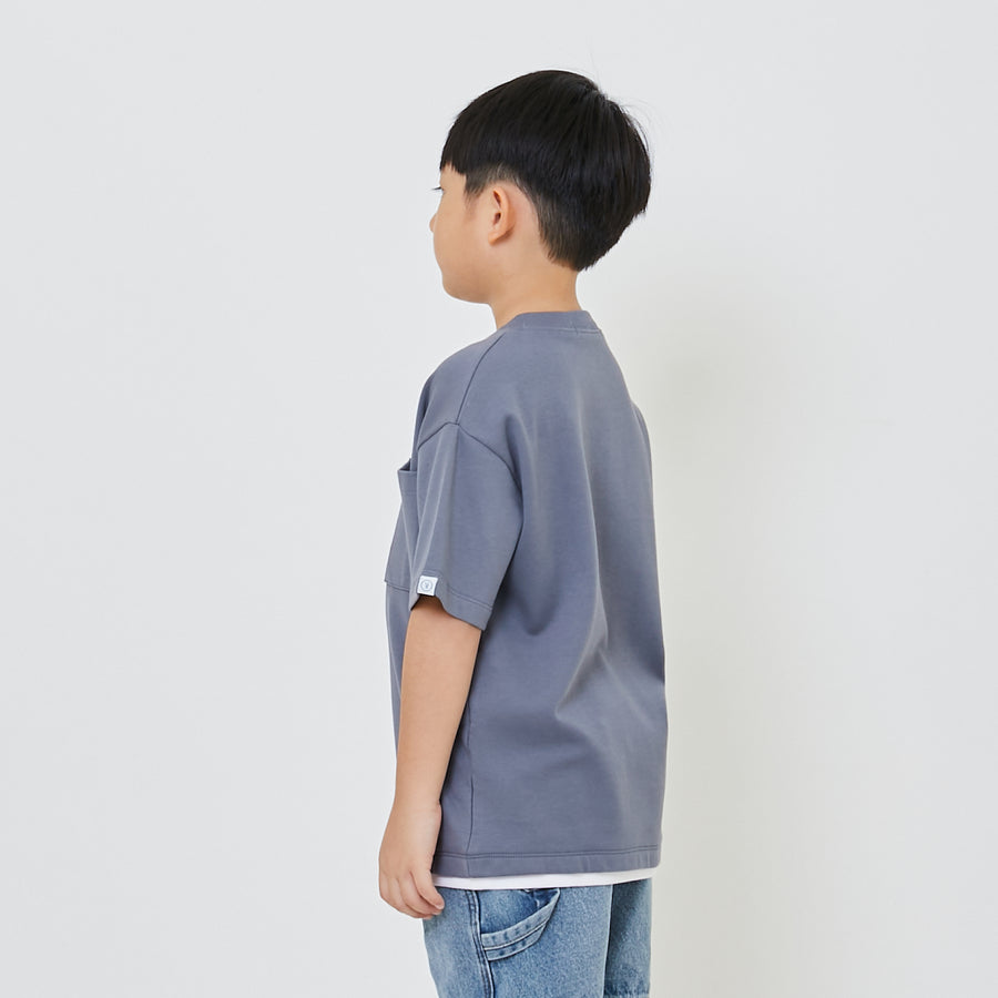 Boy Essential Oversized Pocket Tee - SB2403035