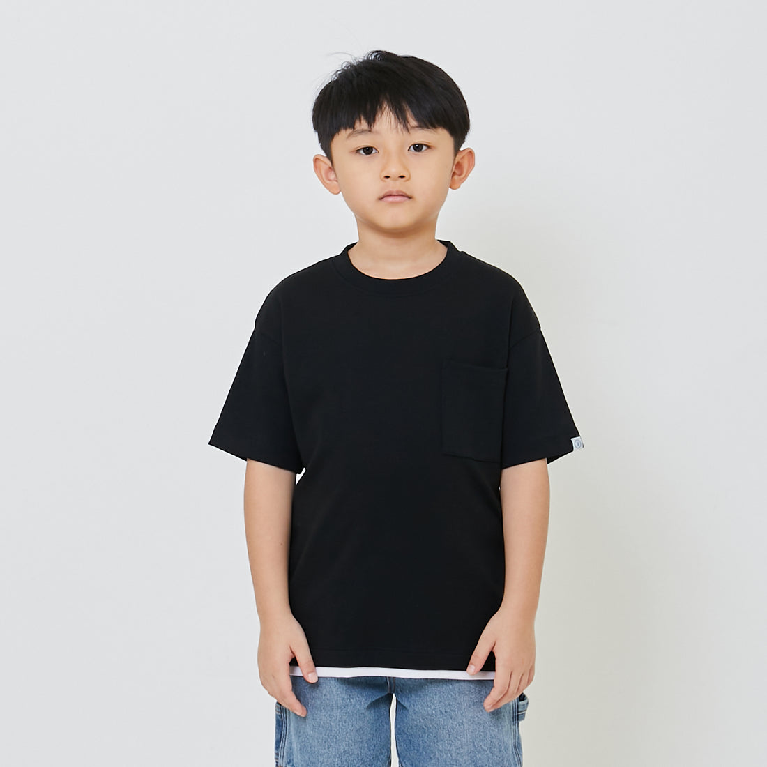 Boy Essential Oversized Pocket Tee - SB2403035