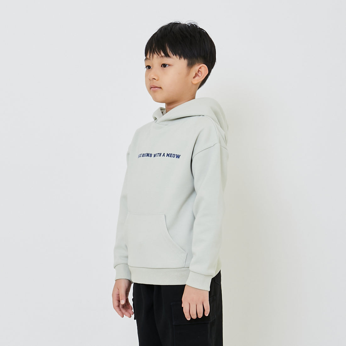 Boy Printed Oversized Hoodie - SB2404063