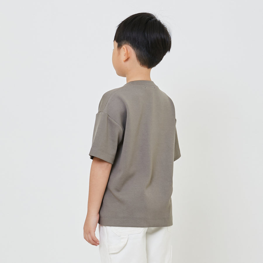 Boy Oversized Pique Top - SB2406068