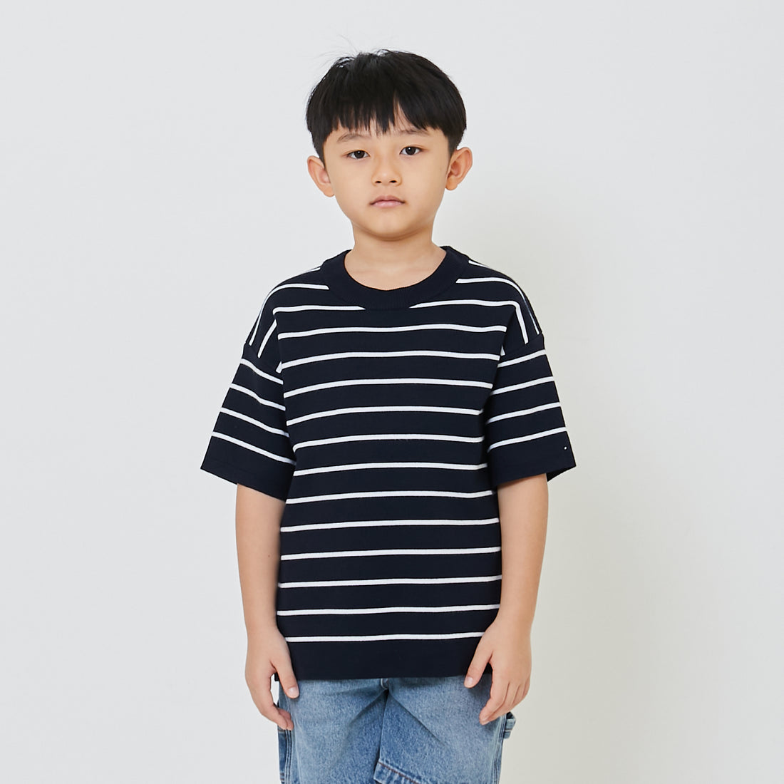 Boy Oversized Stripe Sweater - SB2406069