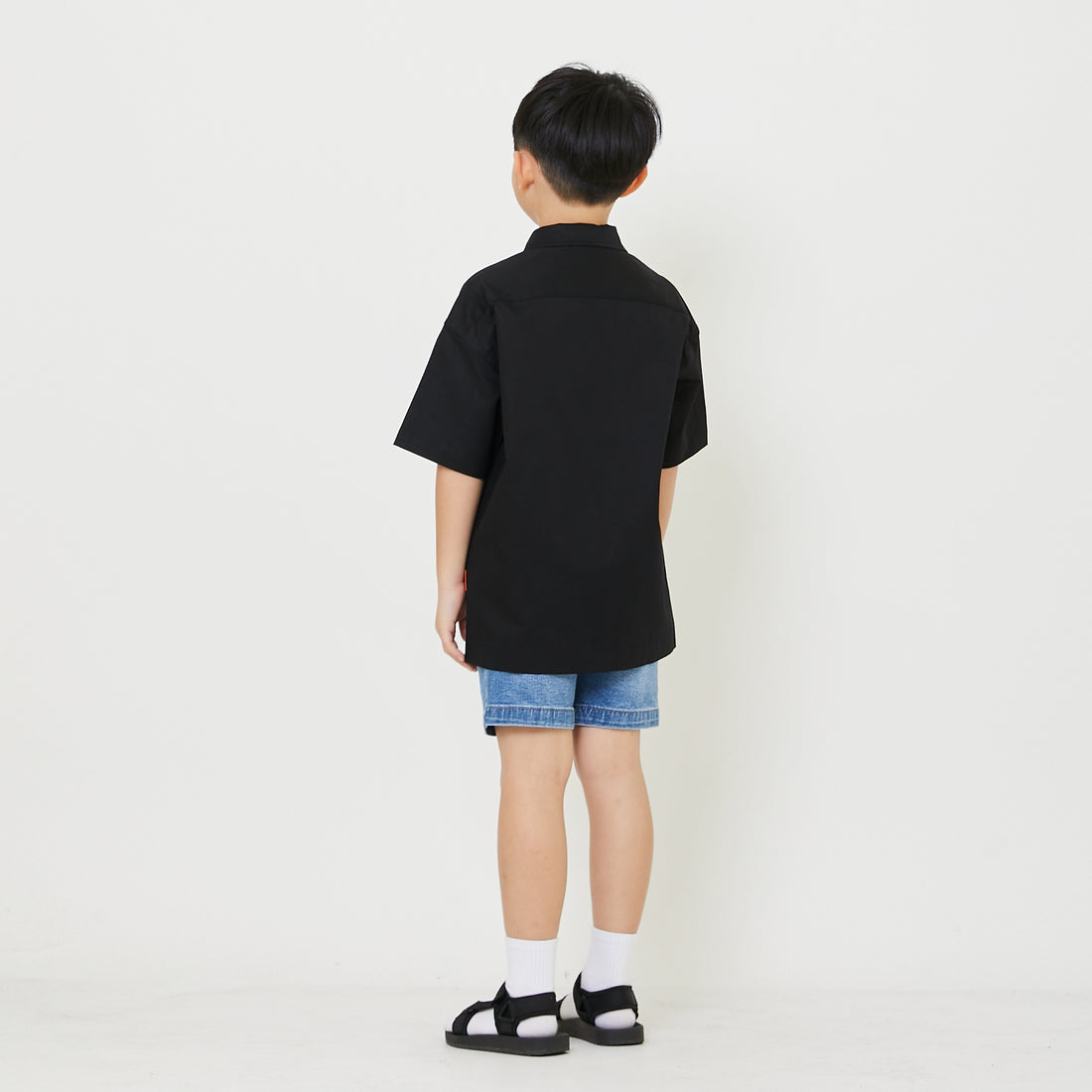 Boy Denim Cargo Shorts - SB2406073