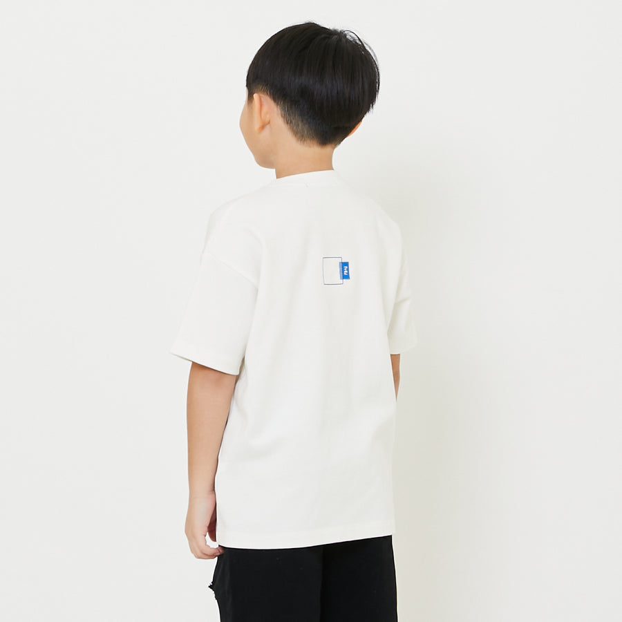 Boy Embroidery Oversized Tee - SB2406074