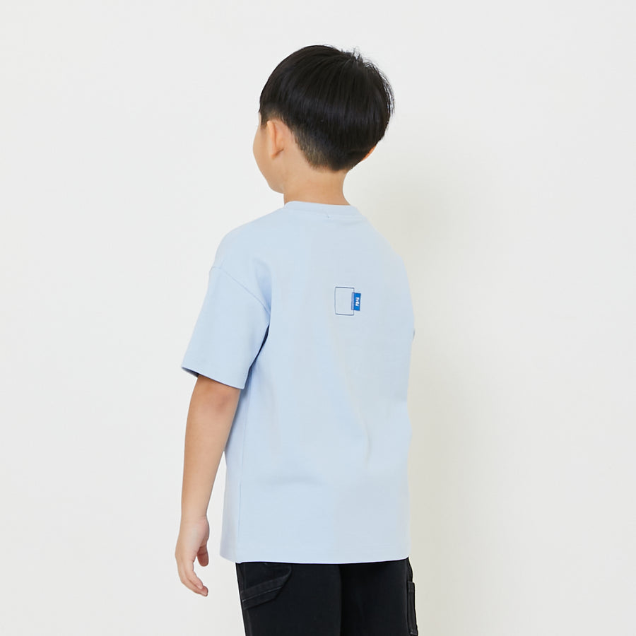 Boy Embroidery Oversized Tee - SB2406074