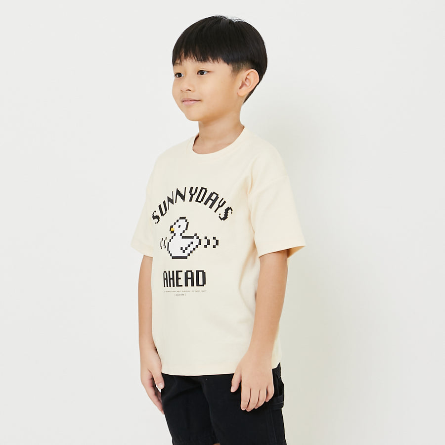 Boy Printed Oversized Tee - SB2406075