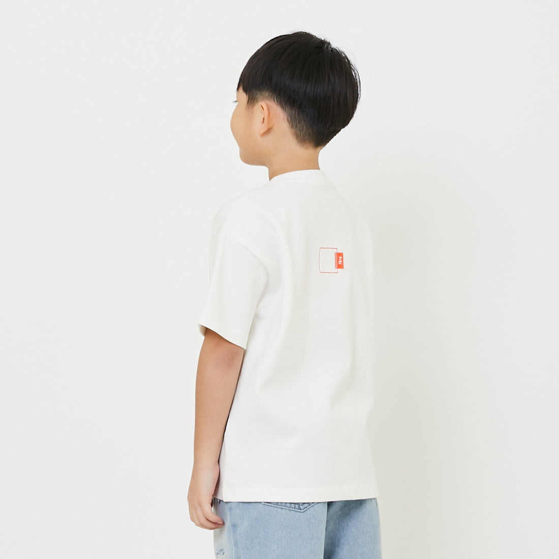 Boy Oversized Embroidery Tee - SB2407078