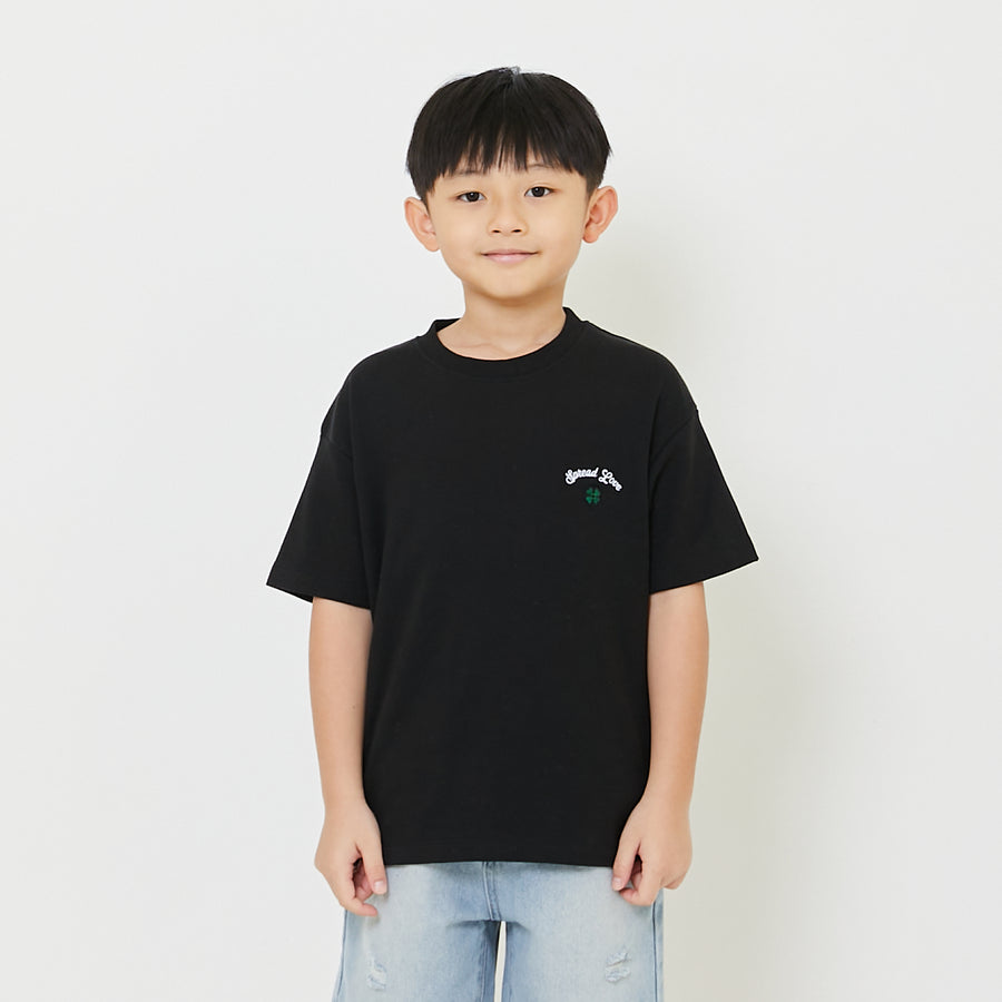 Boy Oversized Embroidery Tee - SB2407078