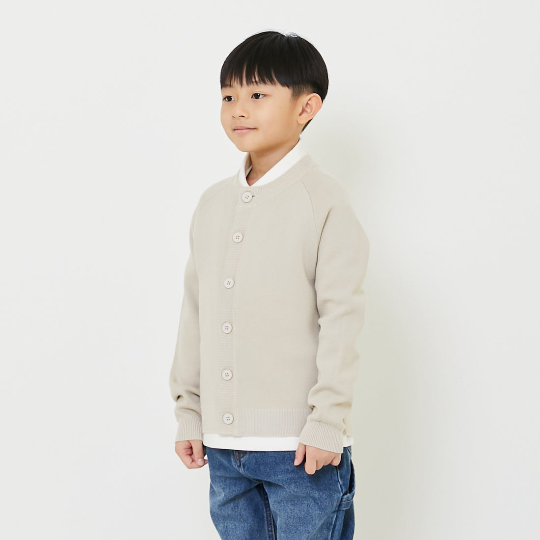 Boy Oversized Cardigan - SB2407086