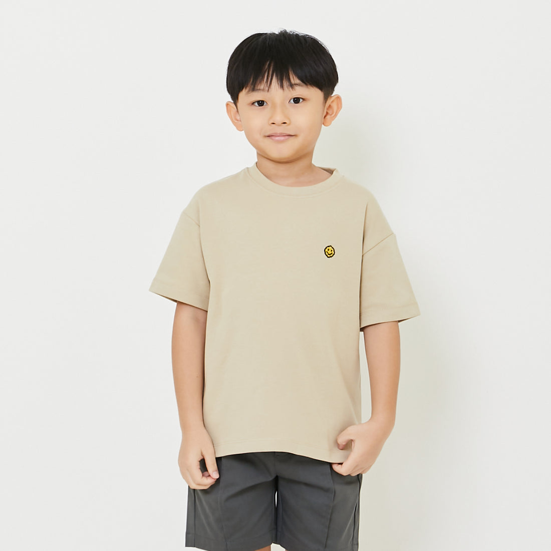 Boy Embroidery Oversized Tee - SB2408090