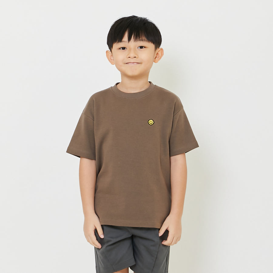 Boy Embroidery Oversized Tee - SB2408090