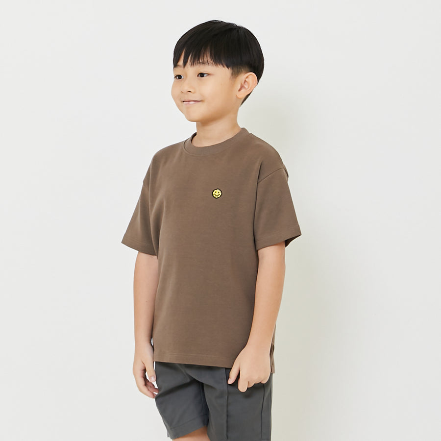 Boy Embroidery Oversized Tee - SB2408090