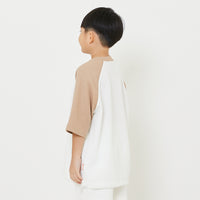 Boy Printed Oversized Waffle Top - SB2408092