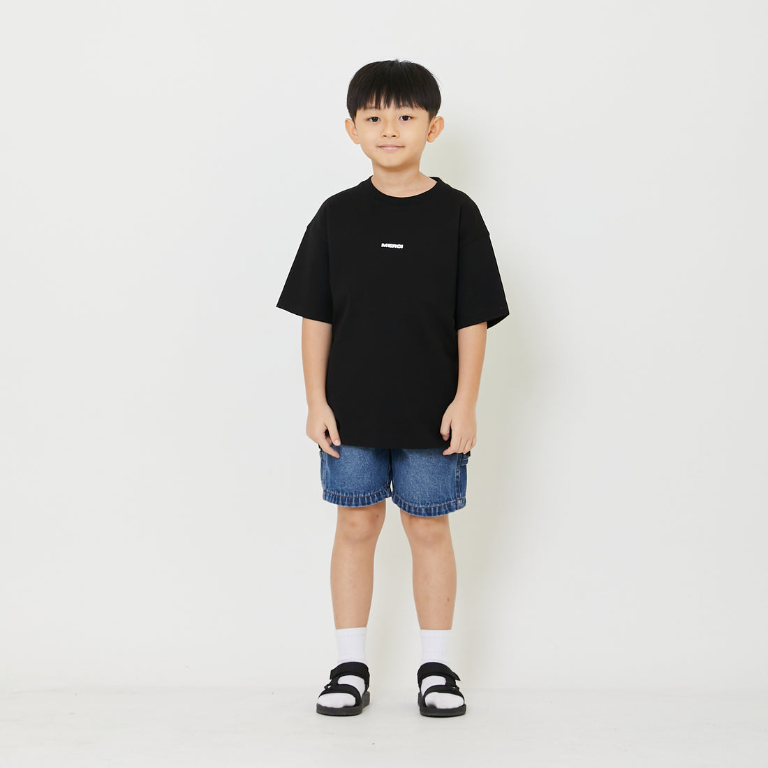 Boy Denim Worker Shorts - SB2408100