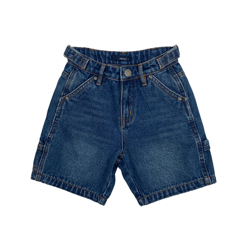 Boy Denim Worker Shorts - SB2408100