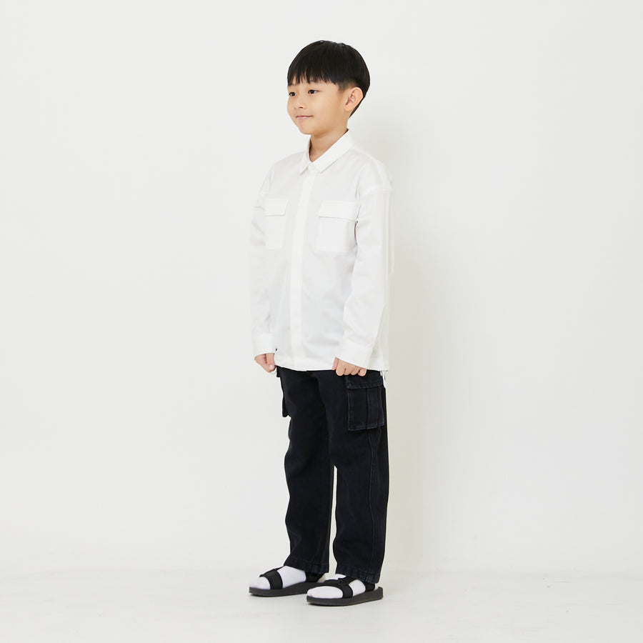 Boy Wide Leg Cargo Pants - SB2409117