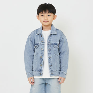 Boy Oversized Denim Jacket - SB2408104A