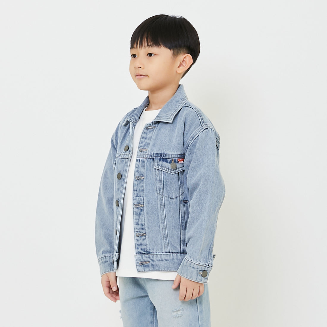 Boy Oversized Denim Jacket - SB2408104A