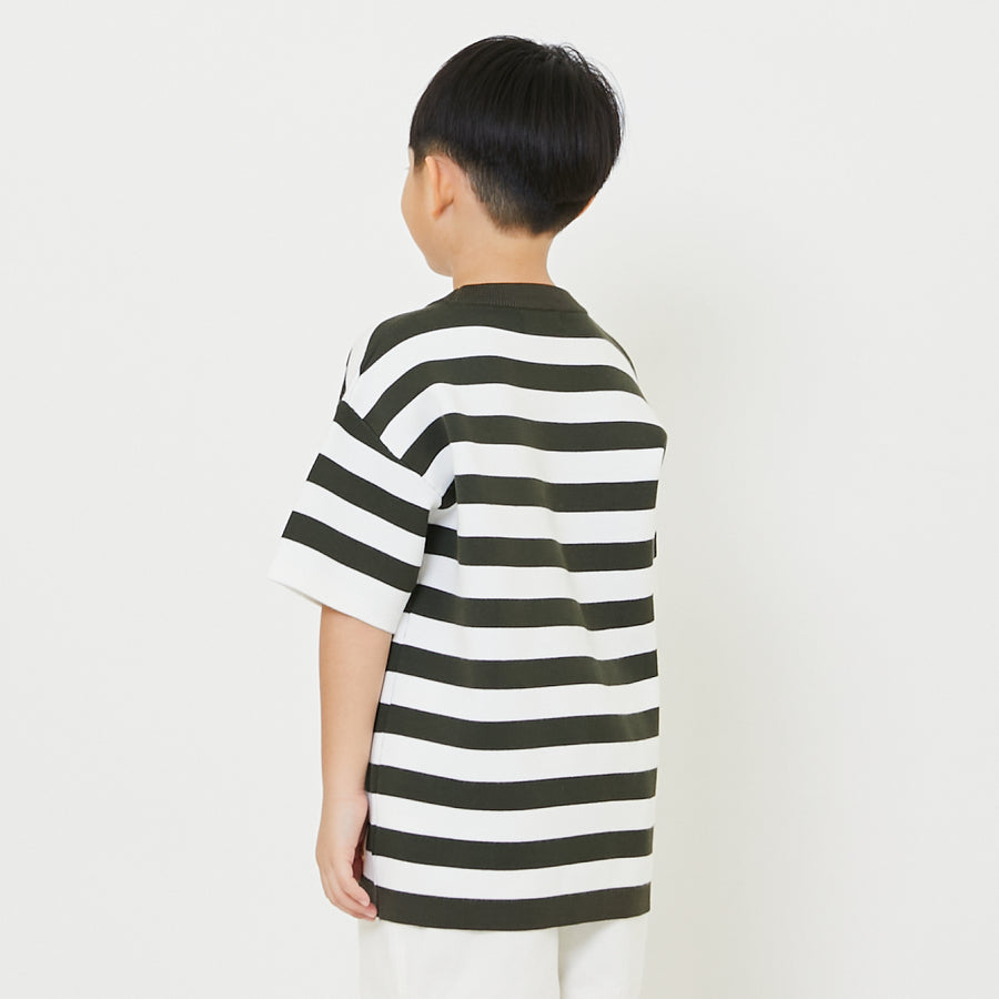 Boy Oversized Stripe Sweater - SB2409111