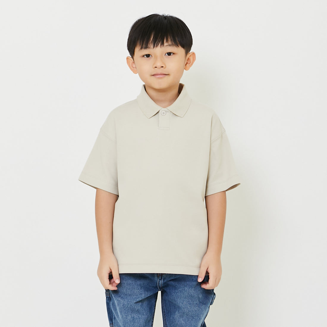 Boy Oversized Polo Tee - SB2409112