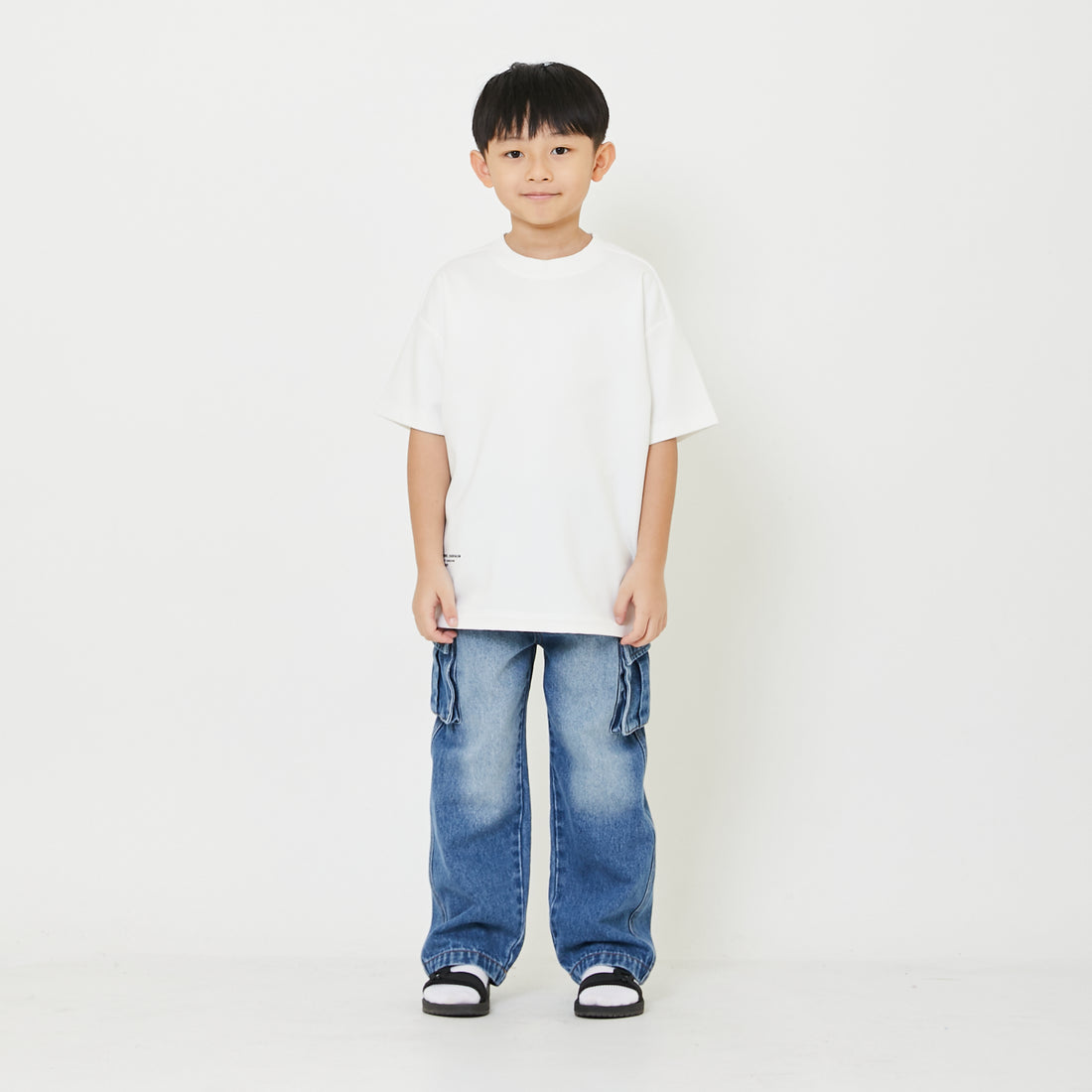 Boy Wide Leg Cargo Pants - SB2409117