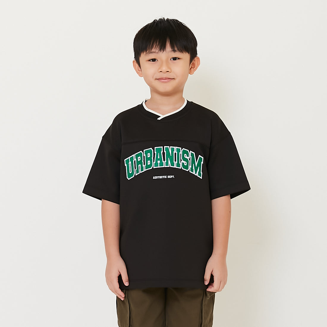 Boy Embroidery Oversized Jersey Tee - SB2410140