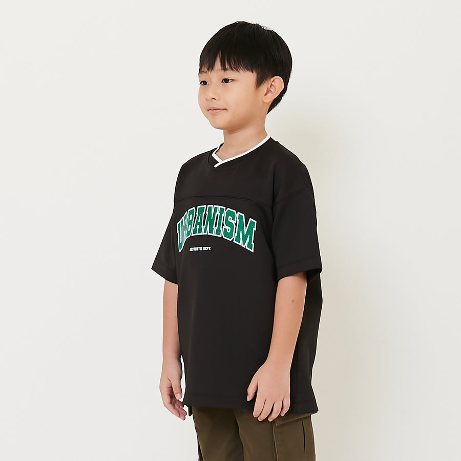 Boy Embroidery Oversized Jersey Tee - SB2410140