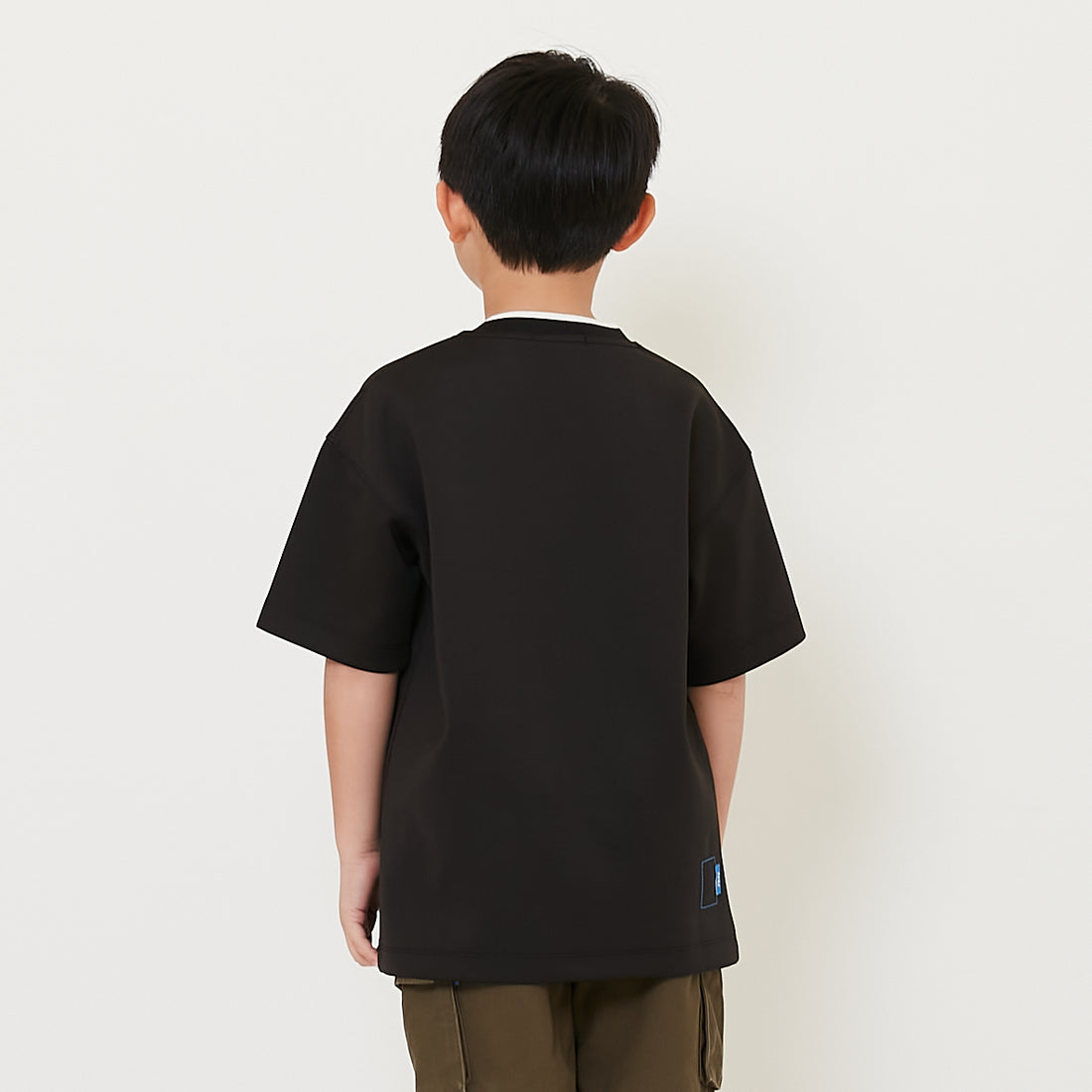 Boy Embroidery Oversized Jersey Tee - SB2410140