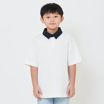 Boy Oversized Polo Tee - SB2410141