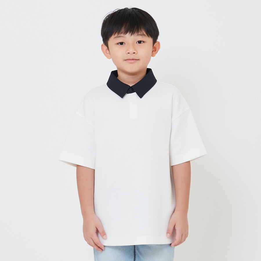 Boy Oversized Polo Tee - SB2410141