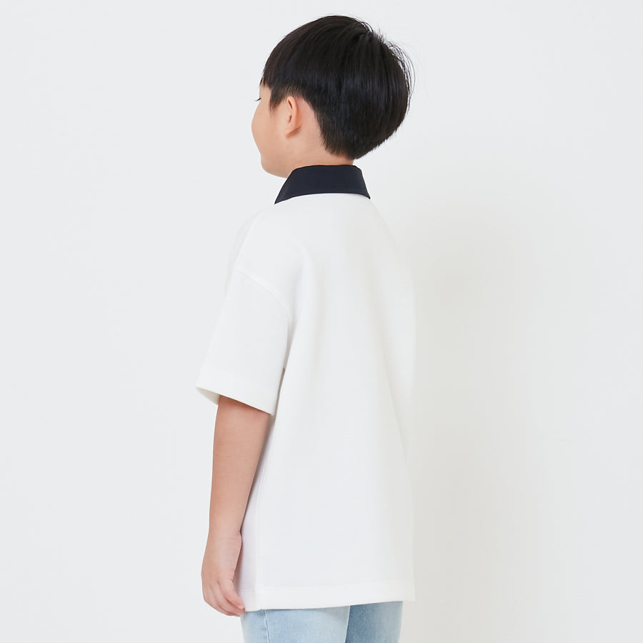 Boy Oversized Polo Tee - SB2410141