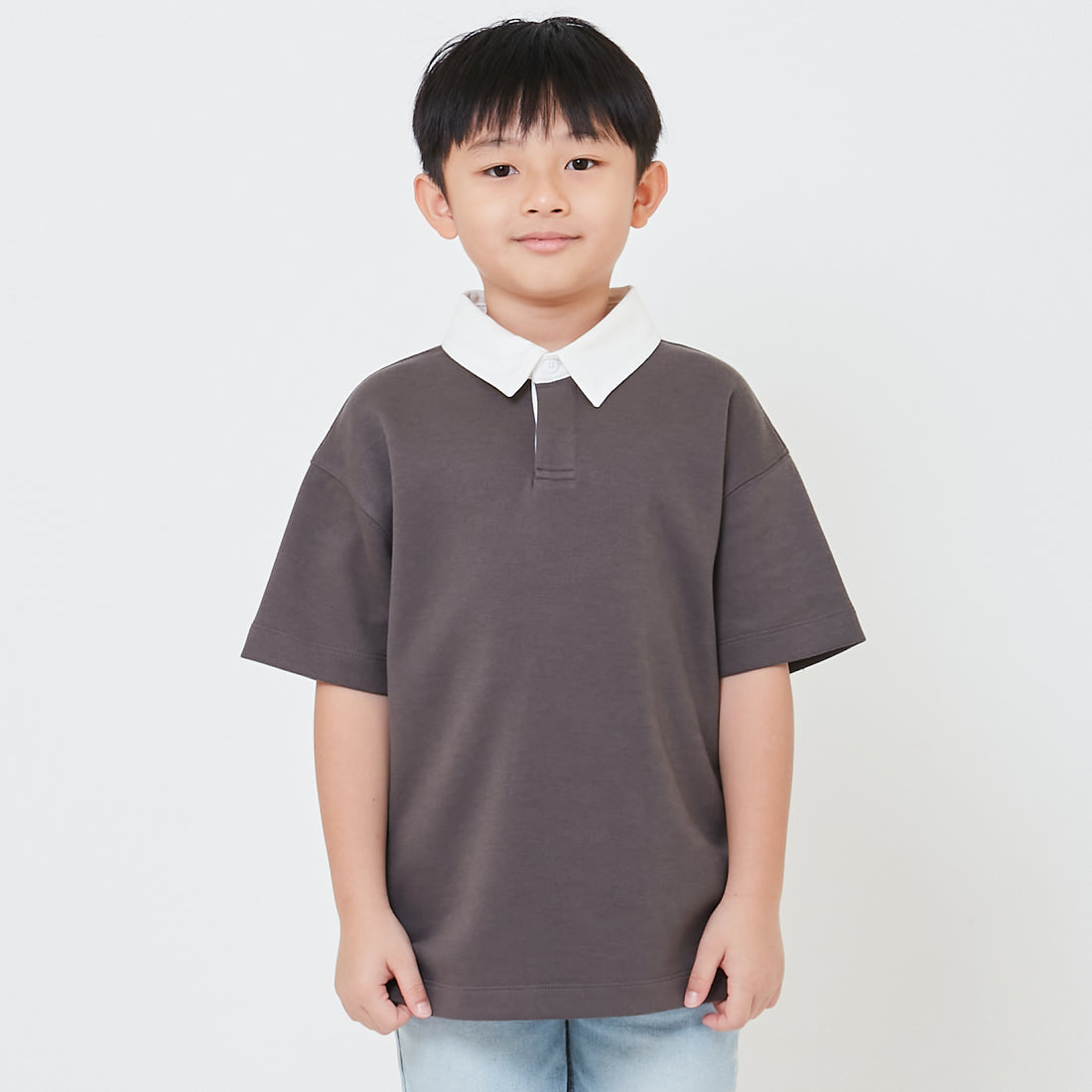 Boy Oversized Polo Tee - SB2410141