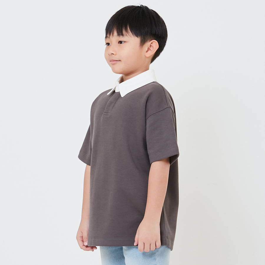 Boy Oversized Polo Tee - SB2410141