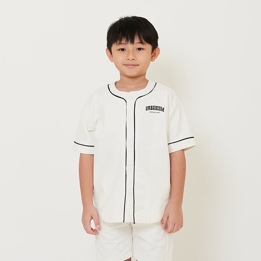 Boy Embroidery Baseball Shirt - SB2410142