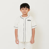 Boy Embroidery Baseball Shirt - SB2410142